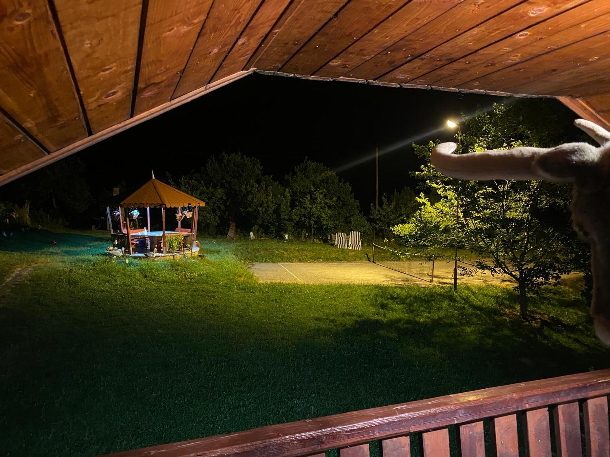 Cabana Cu Teren De Tenis -- Etaj Banita Exterior photo